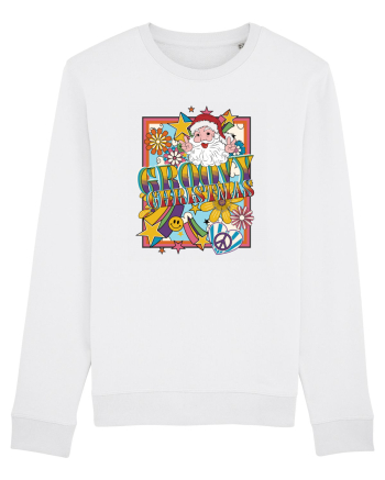 retro de Craciun - Groovy Christmas White