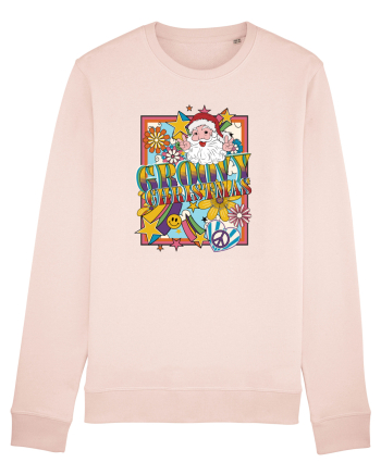 retro de Craciun - Groovy Christmas Candy Pink