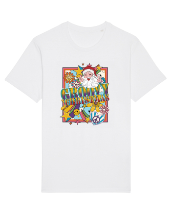 retro de Craciun - Groovy Christmas White