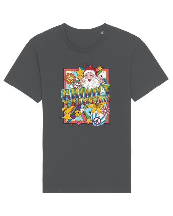 retro de Craciun - Groovy Christmas Anthracite