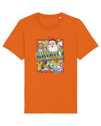 retro de Craciun - Groovy Christmas Bright Orange