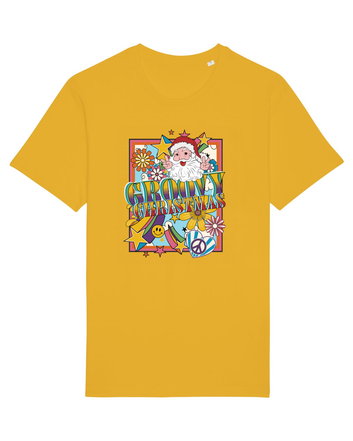 Tricou mânecă scurtă Unisex Rocker Spectra Yellow