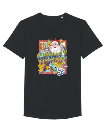 retro de Craciun - Groovy Christmas Black