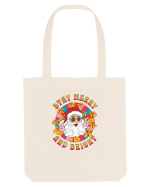 retro de Craciun - Stay merry and bright Sacoșă textilă