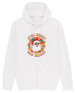 retro de Craciun - Stay merry and bright Hanorac cu fermoar Unisex Connector