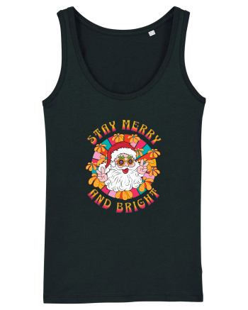 retro de Craciun - Stay merry and bright Black