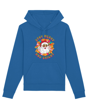 retro de Craciun - Stay merry and bright Royal Blue