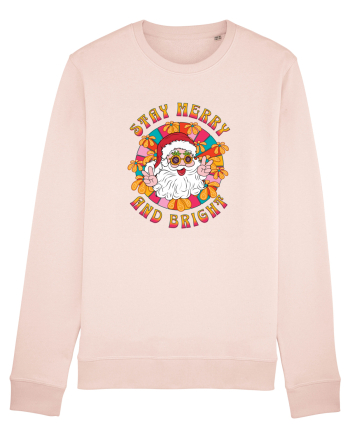 retro de Craciun - Stay merry and bright Candy Pink
