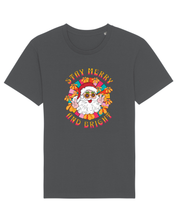 retro de Craciun - Stay merry and bright Anthracite