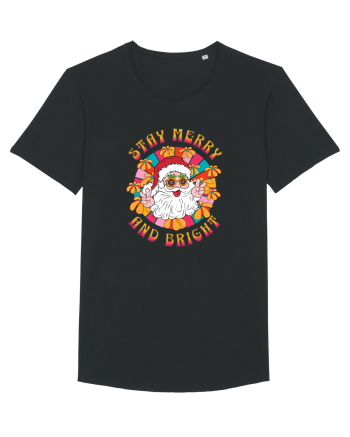 retro de Craciun - Stay merry and bright Black