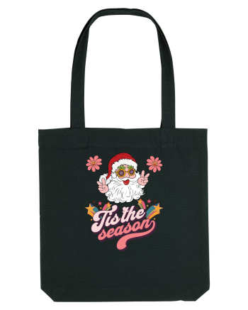retro de Craciun - Tis the season Black