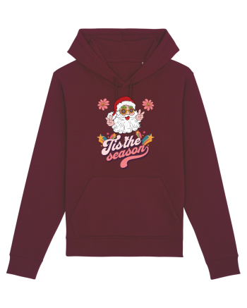 retro de Craciun - Tis the season Burgundy