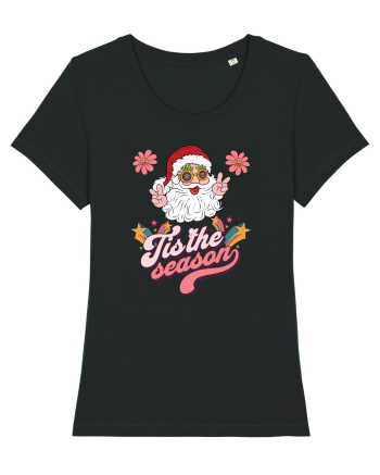 retro de Craciun - Tis the season Black