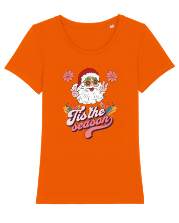 retro de Craciun - Tis the season Bright Orange