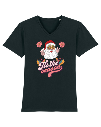 retro de Craciun - Tis the season Black