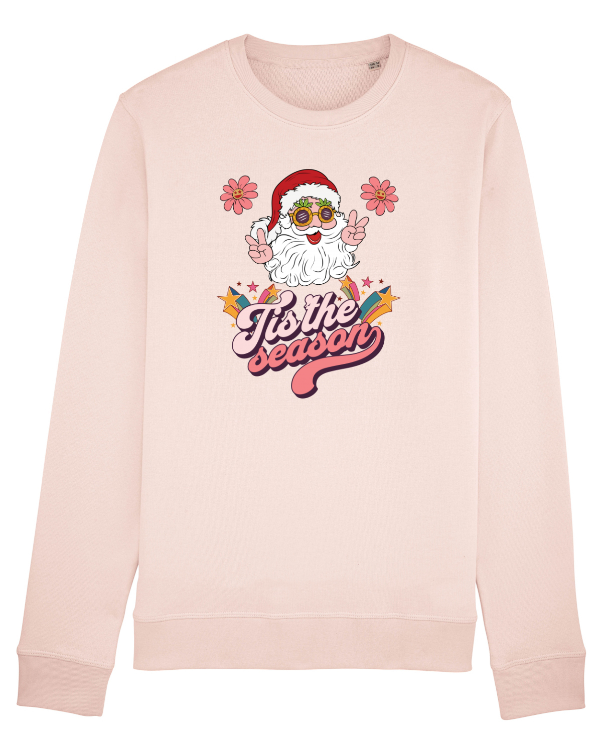 Bluză mânecă lungă Unisex Rise Candy Pink