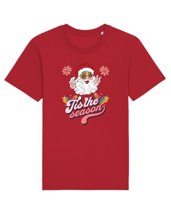 retro de Craciun - Tis the season Red