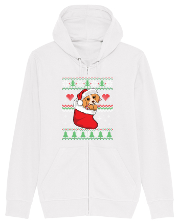 de Craciun cu caini - Beagle pup White