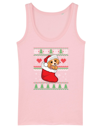 de Craciun cu caini - Beagle pup Cotton Pink