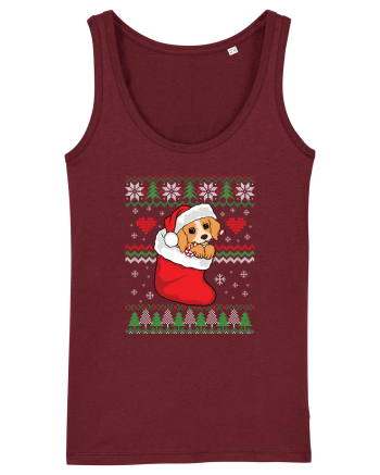 de Craciun cu caini - Beagle pup Burgundy