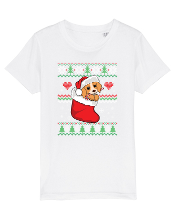 de Craciun cu caini - Beagle pup White