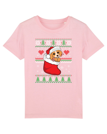 de Craciun cu caini - Beagle pup Cotton Pink