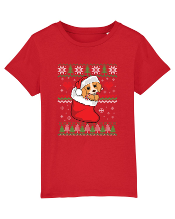de Craciun cu caini - Beagle pup Red