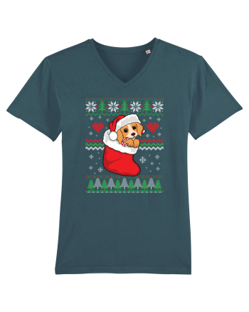 de Craciun cu caini - Beagle pup Stargazer