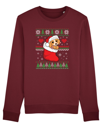 de Craciun cu caini - Beagle pup Burgundy