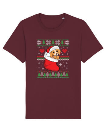 de Craciun cu caini - Beagle pup Burgundy