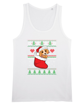 de Craciun cu caini - Beagle pup White