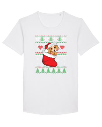 de Craciun cu caini - Beagle pup White