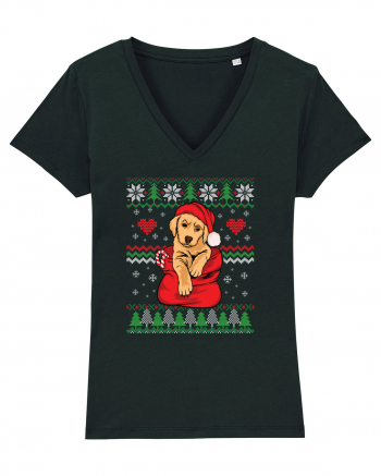 de Craciun cu caini - Golden retriever Black