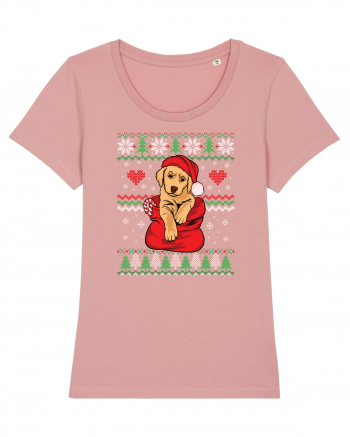 de Craciun cu caini - Golden retriever Canyon Pink