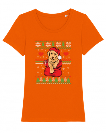 de Craciun cu caini - Golden retriever Bright Orange