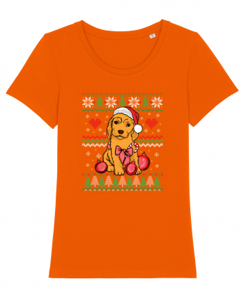 de Craciun cu caini - Spaniel Bright Orange