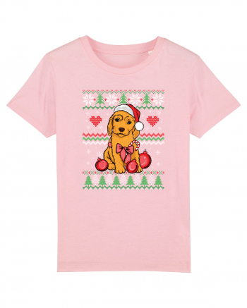 de Craciun cu caini - Spaniel Cotton Pink