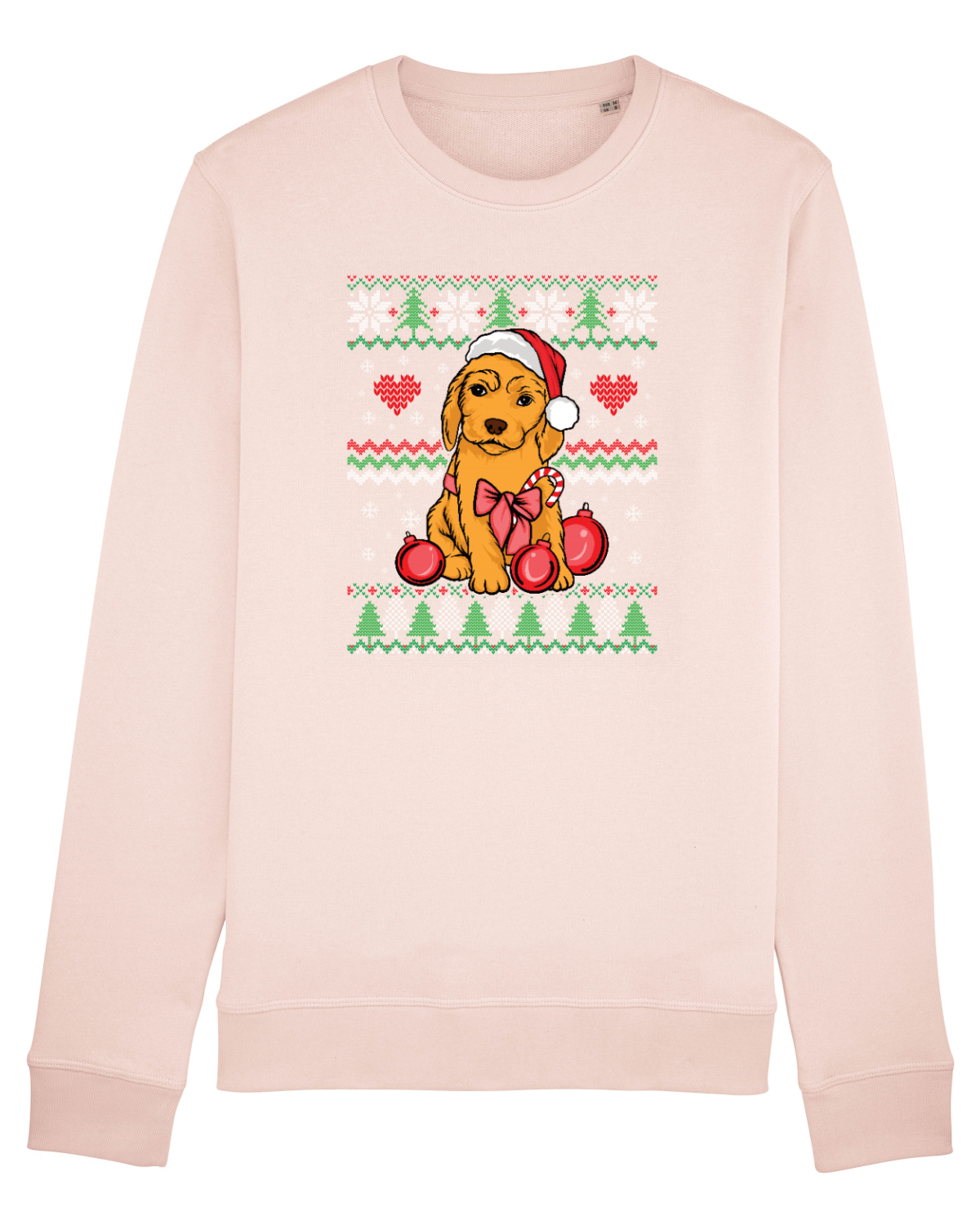 Bluză mânecă lungă Unisex Rise Candy Pink