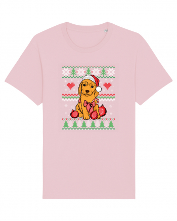 de Craciun cu caini - Spaniel Cotton Pink