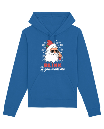 amuzant de Craciun - Blink if you want me  Royal Blue