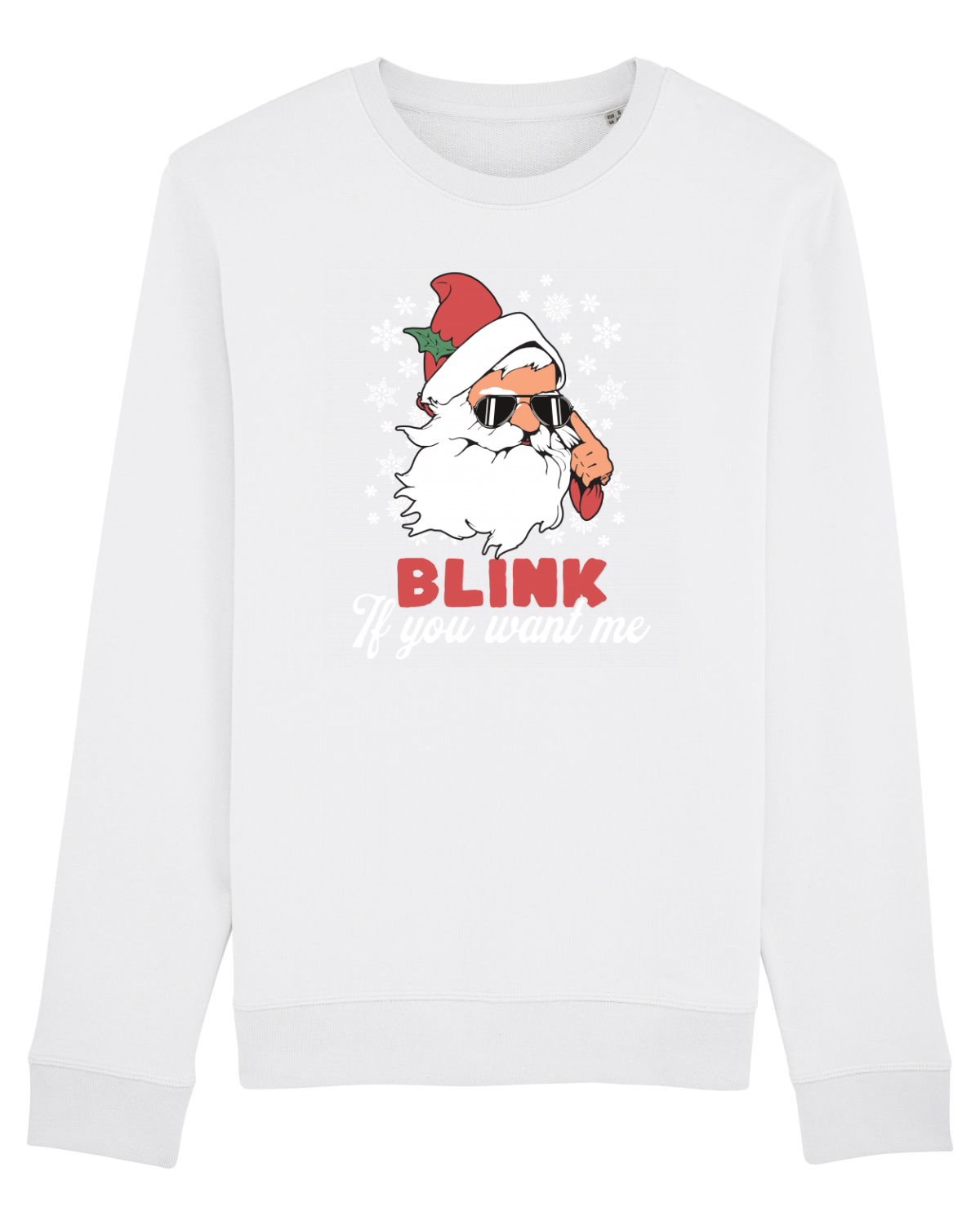 Bluză mânecă lungă Unisex Rise White