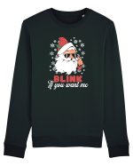 amuzant de Craciun - Blink if you want me  Bluză mânecă lungă Unisex Rise