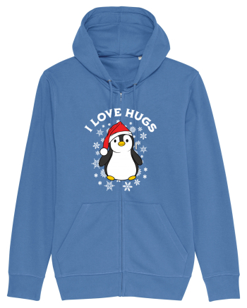 amuzant de Craciun - I love hugs  Bright Blue