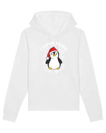 amuzant de Craciun - I love hugs  White