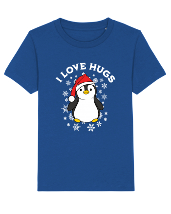 amuzant de Craciun - I love hugs  Majorelle Blue