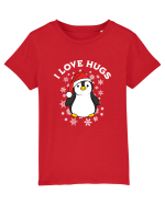 amuzant de Craciun - I love hugs  Tricou mânecă scurtă  Copii Mini Creator