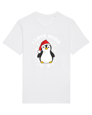 amuzant de Craciun - I love hugs  White