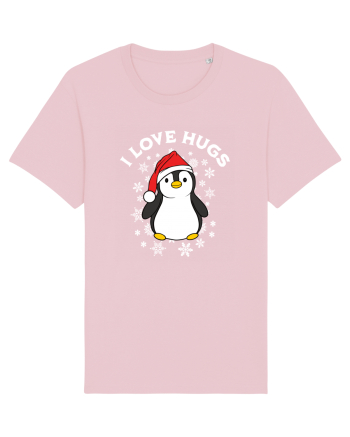 amuzant de Craciun - I love hugs  Cotton Pink