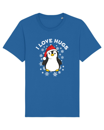 amuzant de Craciun - I love hugs  Royal Blue