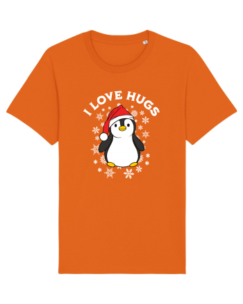 amuzant de Craciun - I love hugs  Bright Orange